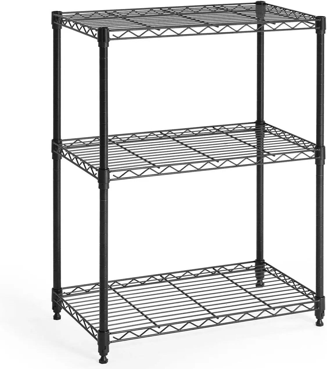 

3/4/5-Tier Adjustable Height Wire Shelving Unit, Rack Shelving, Metal Steel Shelves, Garage Organizer, Utility Storage Shelf