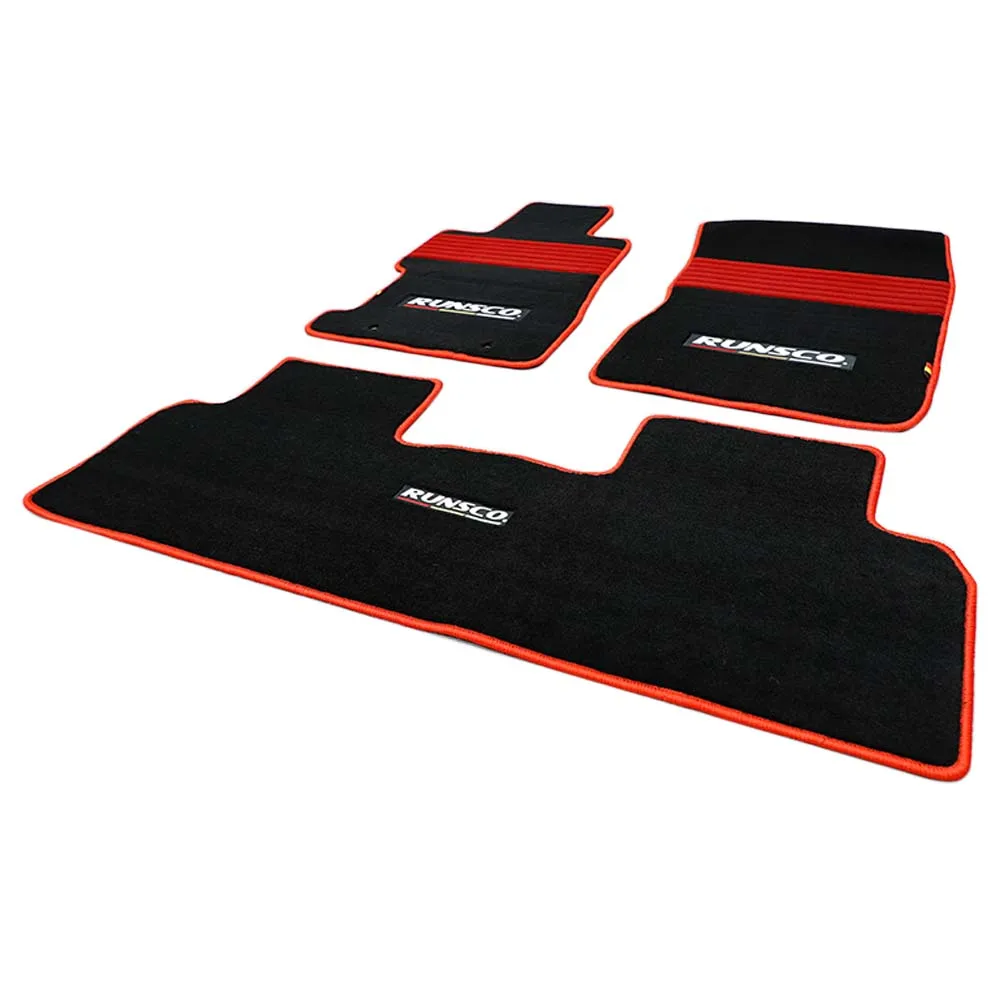 سيارة السجاد القدم الحصير خطوة حصيرة ل 8Th الجيل سيفيك القدم حصيرة النسخة الرياضية LHD/RHD FA1