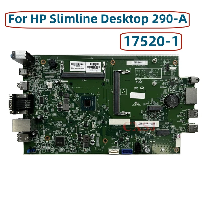 Original 942036-601 For HP Slimline Desktop 290-A Motherboard 942036-001 17520-1 With Inter CPU DDR4 100% Tested