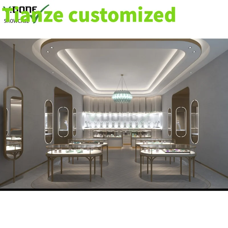 

Customized-wooden jewelry displays store rotating stand display wine cabinet refrigerator showcase cake display cake