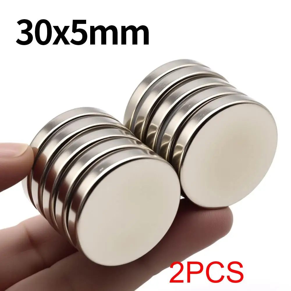 30x5mm Superstarker Neodym-Magnet N35 NdfeB Permanentmagnet imanes Runde leistungsstarke Magnete Kühlschrank
