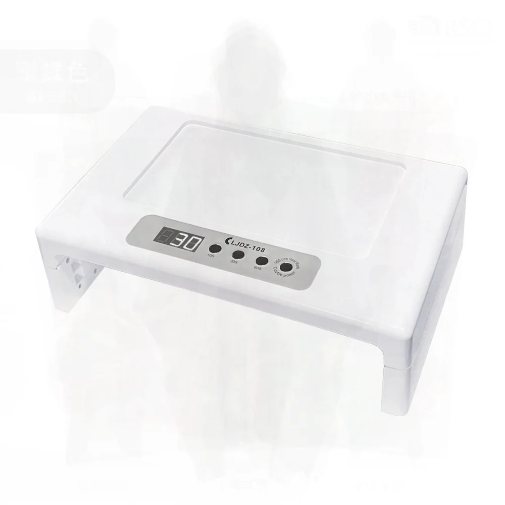 XZMUV-105 Professionele Nagellamp 256W Sneldrogende Gel Polish Lichttherapie Lamp Wit Slijtage Nagel Bakken Lamp voor salon Gebruik