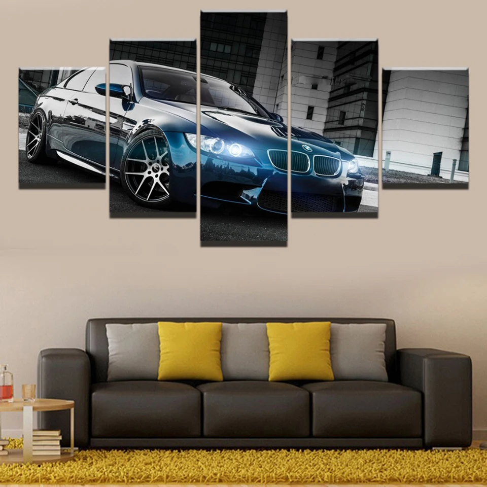 

Urus Car HD Picture Print 5 Pieces Canvas Wall Art Poster Paint Bedroom Mural Home Decor Living Room Framework Artwork Wallpaper