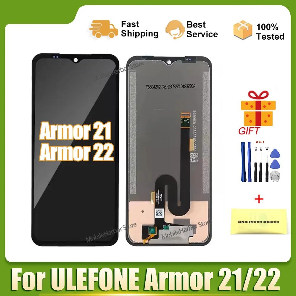 

Original for ULEFONE Armor 21 22 LCD Display with Touch Screen Replacement LCD for Ulefone Armor 21 Armor 21 22 LCD Screen Tools