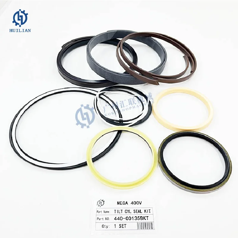 

For 440-00139kt 440-00136bkt 440-00135bkt Steering Lift Tilt Seal Kit Zx17u Boom Arm Bucket Hydraulic Cylinder Seals Excavator