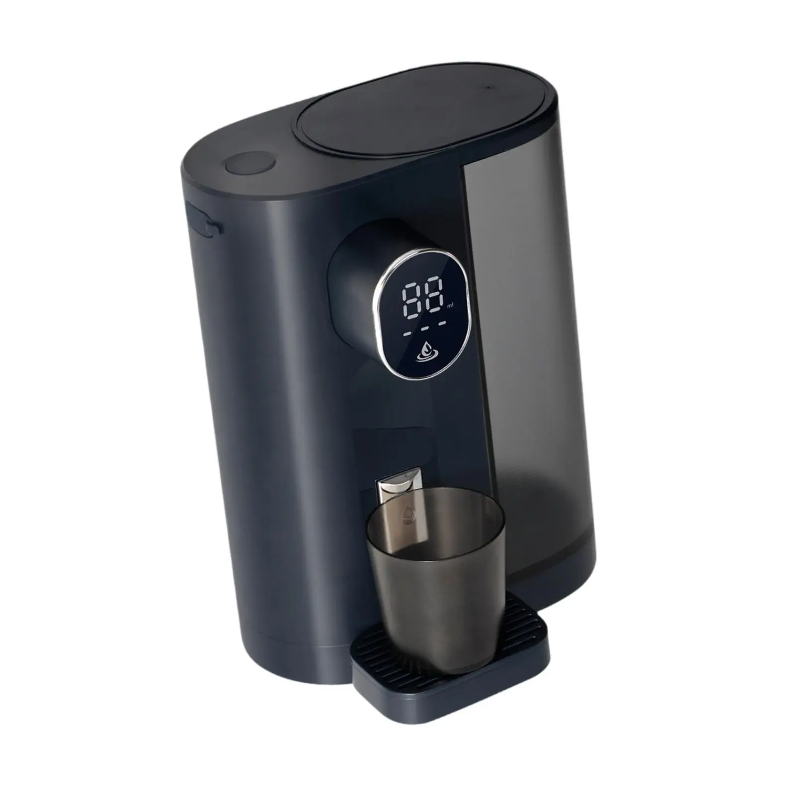 Automatic Mouthwash Dispenser Wall Mounted 4 Dispensing Levels Intelligent Mouthwash Container for Kitchen Hotel Adults Home