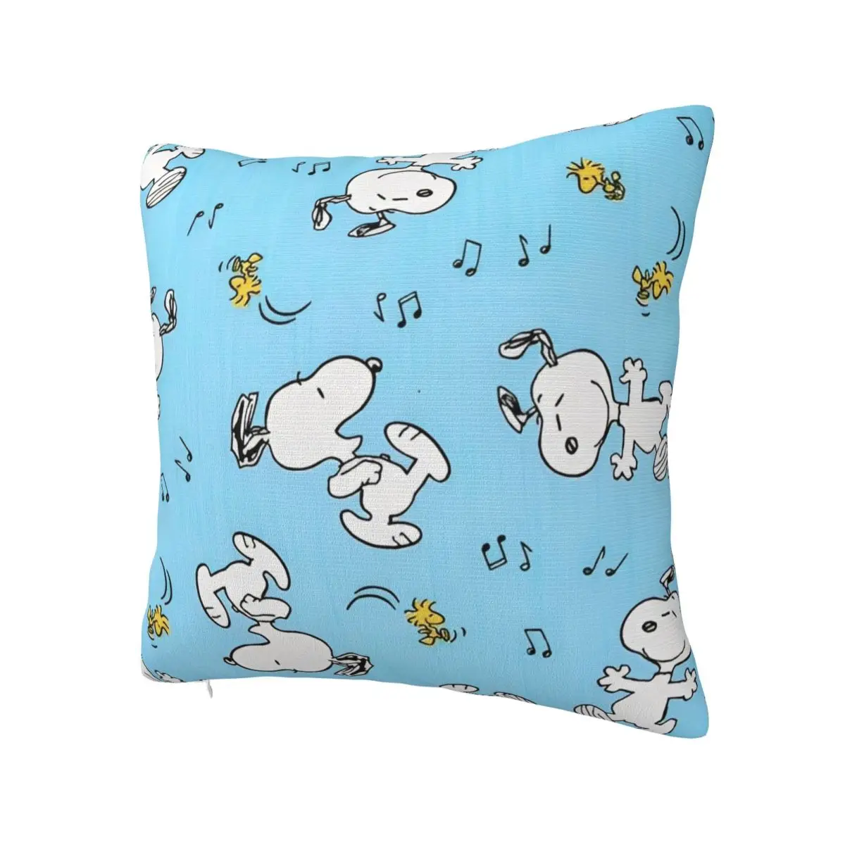 Snoopys Cute Dog Pillow Cover Cute Funny Pillow Case For Chair Sofa Home Decoration Cushion Cover Soft Custom Pillowcases Gift