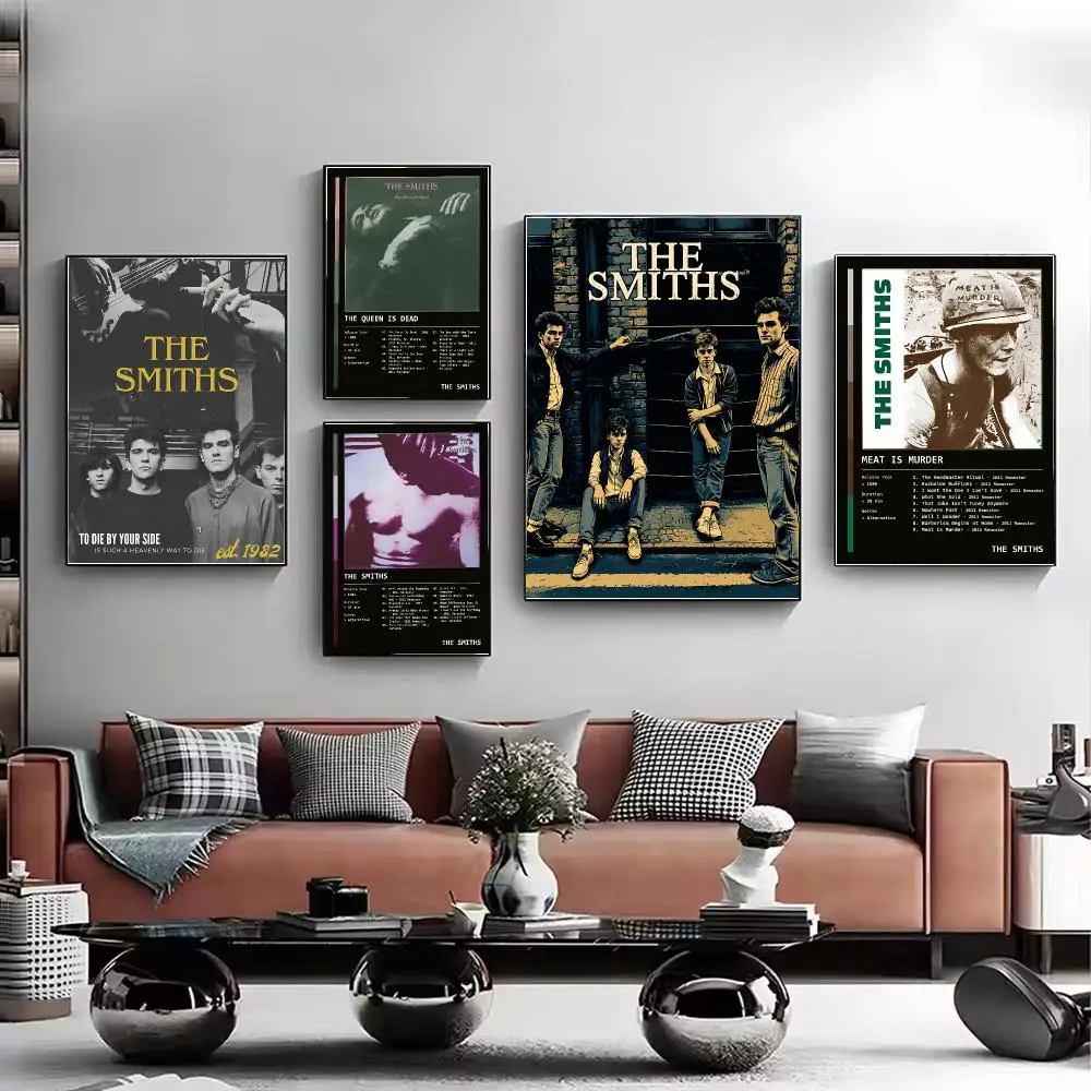 Band The Smiths Poster Stylish Wall Art Print for Living Room Bedroom Study Office Café Home Decor Modern Gift