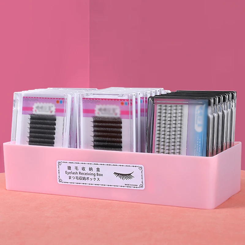 1 Máy Tính Làm Đẹp Lông Mi Giả Hộp Hộp Lưu Trữ Chuyên Nghiệp Công Suất Lớn Dụng Cụ Trang Điểm Mỹ Phẩm Kẻ Mắt Ốp Lưng Người Tổ Chức
