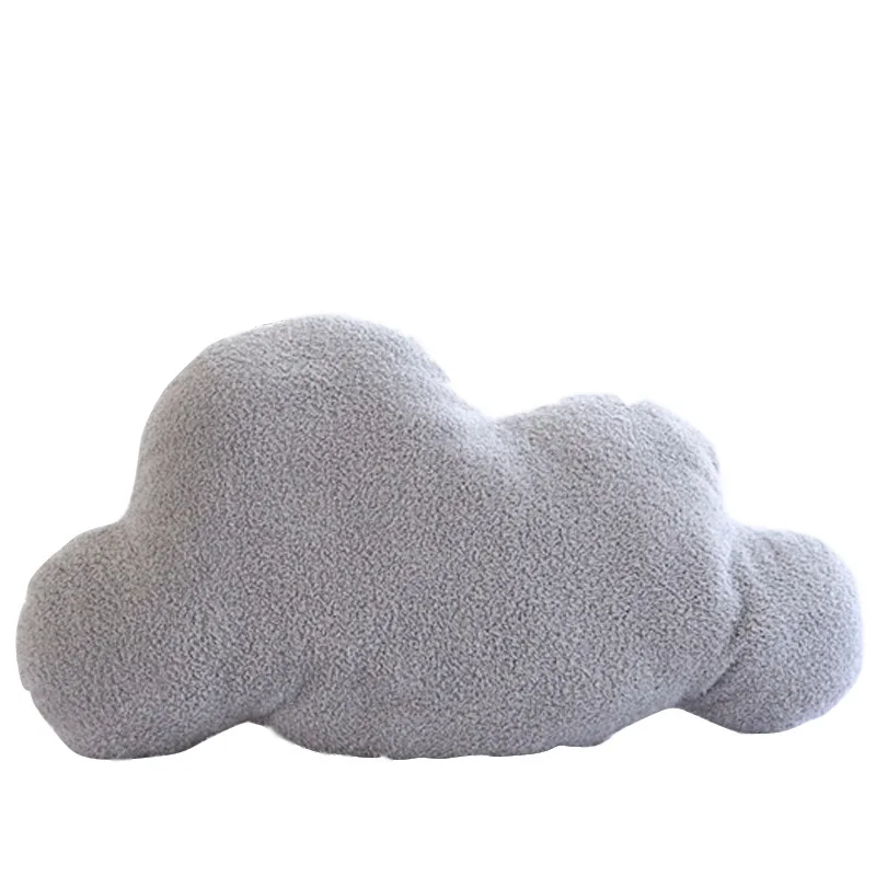 New Soft Velvet Cloud Outdoor Pillow Soft Car Plush Nap Pillow Sofa Cushion Baby Hug Doll Stuffed Plush Toys Cute Gift for Baby