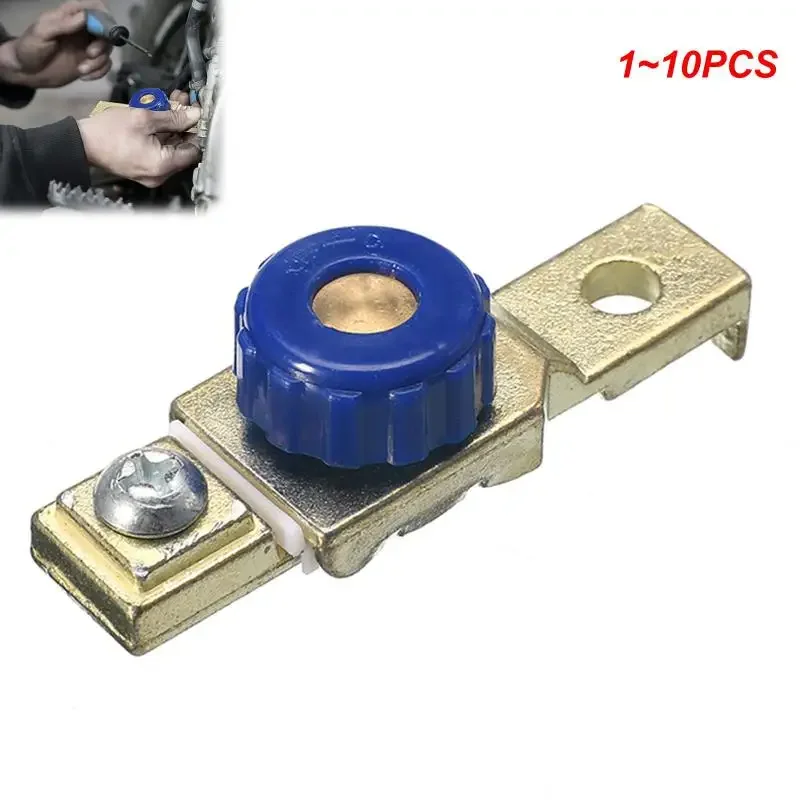 1~10PCS Car Motorcycle Battery Terminal Link Quick Cut-off Switch Rotary Disconnect Isolator Car Truck Parts Battery Cut-off