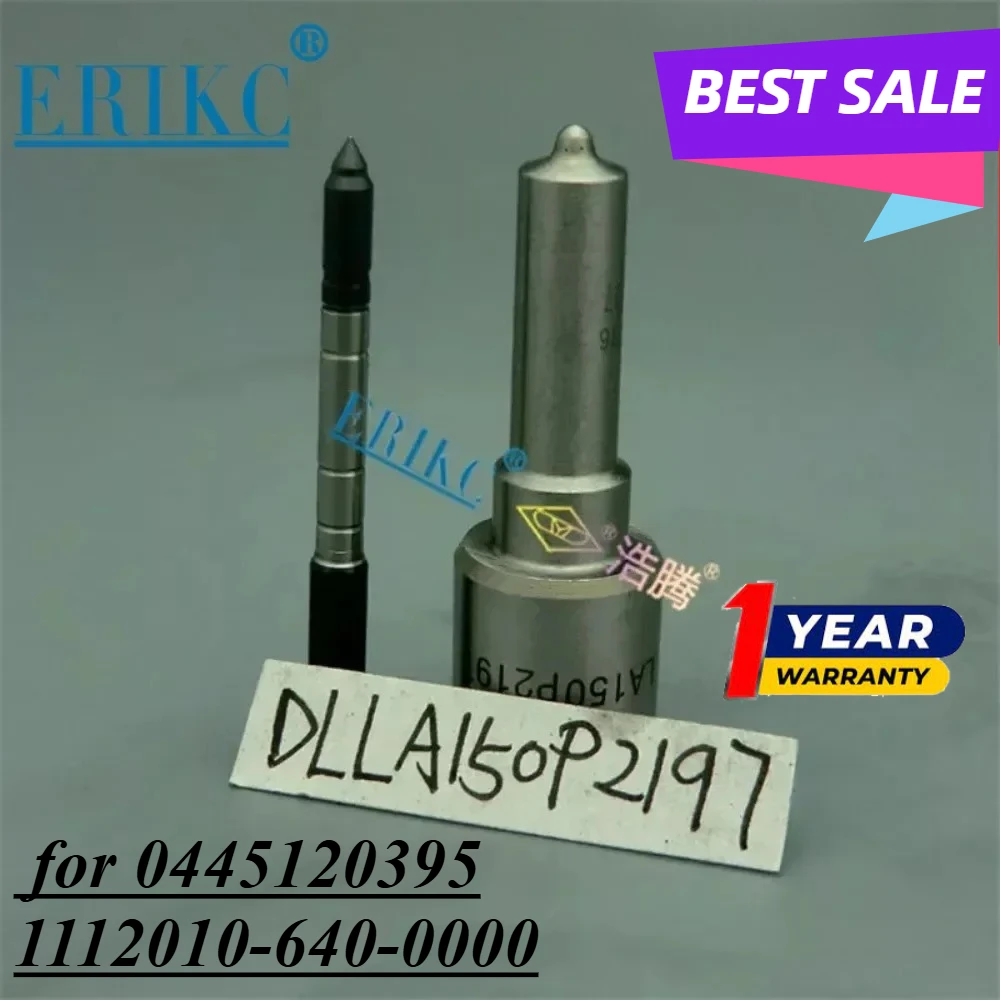 0 433 173 197 DLLA150P2197 Diesel Injector Nozzle Assy DLLA 150P 2197 Common Rail Jet for 0445120395 1112010-640-0000