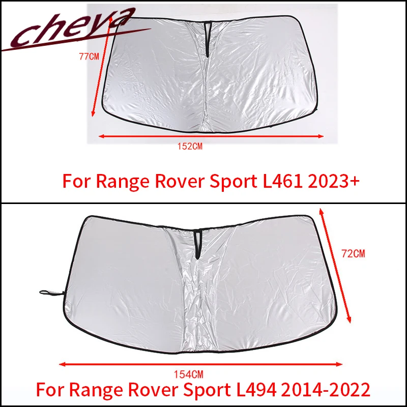 For Land Rover Range Rover Sport L494 L461 2014-2025 Car forward Windshield Sunshade Car Solar Protection pad Car Accessories