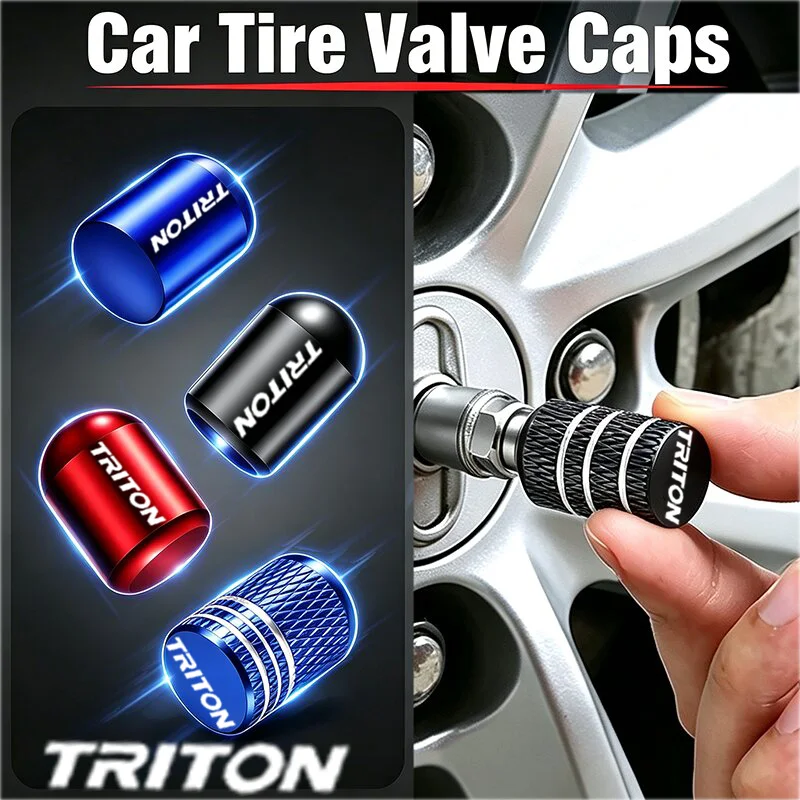 4PCS Metal Car Wheel Rim Anti-dust Air Valve Caps for Mitsubishi TRITION ASX Colt Competition Eclipse Cross LANCER Outlander