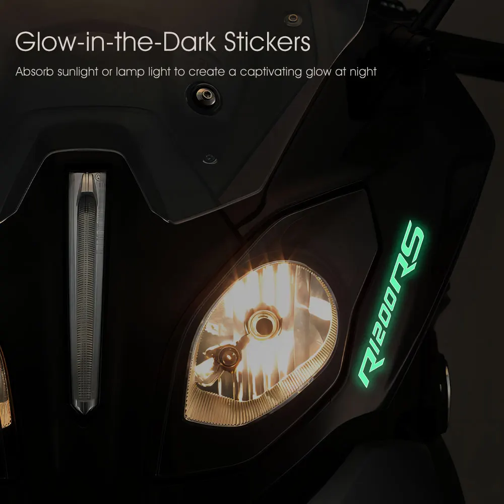 Motorcycle Glow Stickers Waterproof Decal R 1200 RS LC for BMW R1200RS R1200 RS Accessories 2015 2016 2017 2018