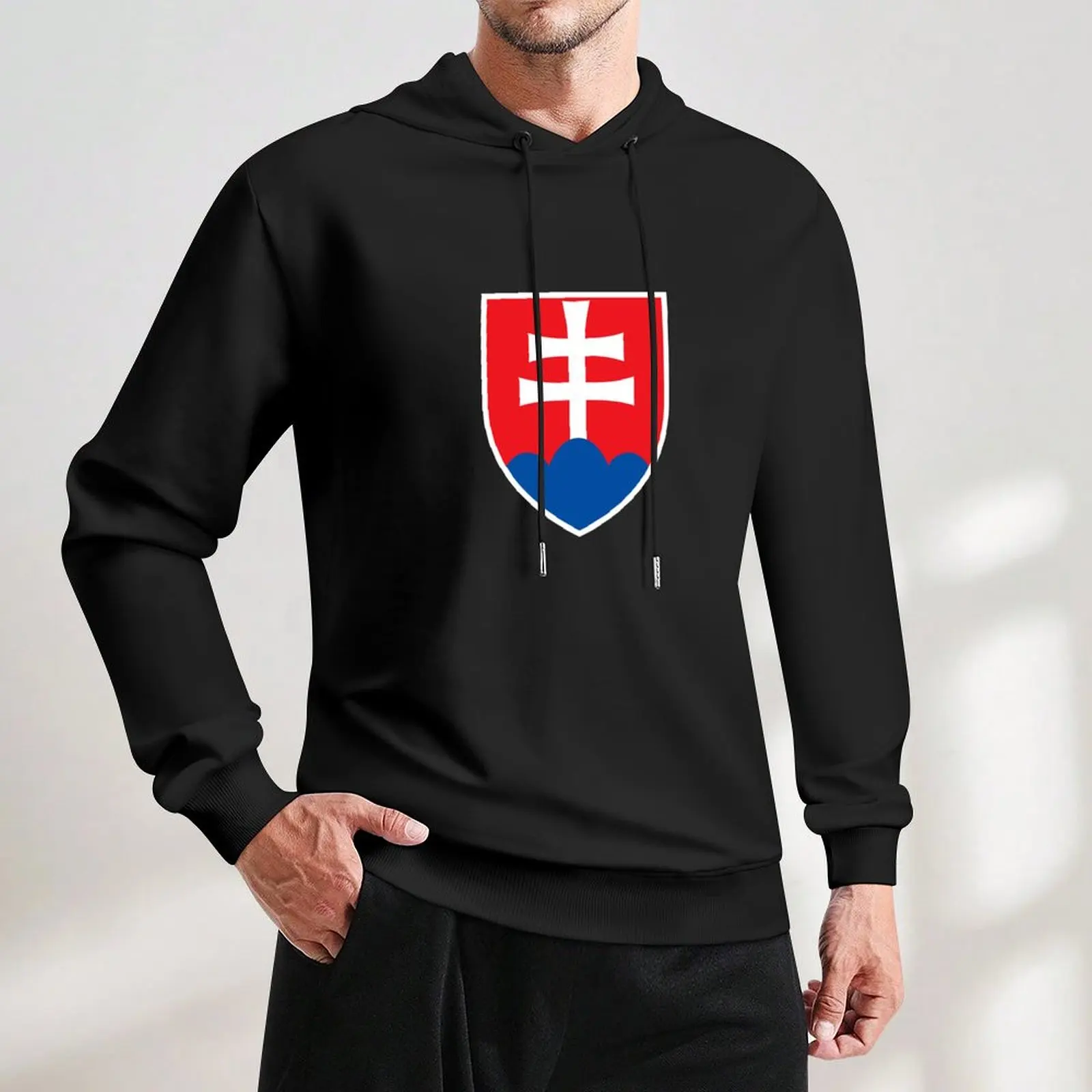 Slovakia Coat of Arms Pullover Hoodie autumn jacket men anime clothing korean clothes new in hoodies & sweat-shirt