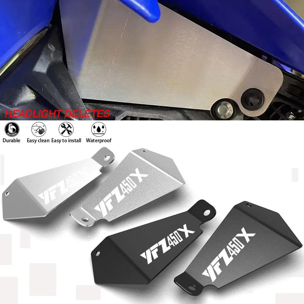 

For Yamaha YFZ450X YFZ450R SE YFZ450R/X Headlight Deletes Guard YFZ 450X 450R/SE 2009-2024 2023 2022 2021 2020 ATV Accessories