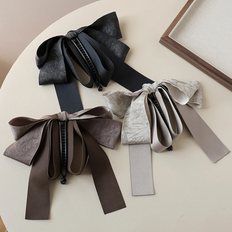 

Новая заколка-банан для волос с эффектом окрашивания, оригинальная заколка-твист для высокого хвоста, элитная вертикальная заколка для волос, женская