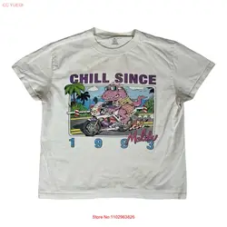 Brandy Melville Chill Since 1993 T-Shirt Size Medium Malibu John Galt 90s Vtg