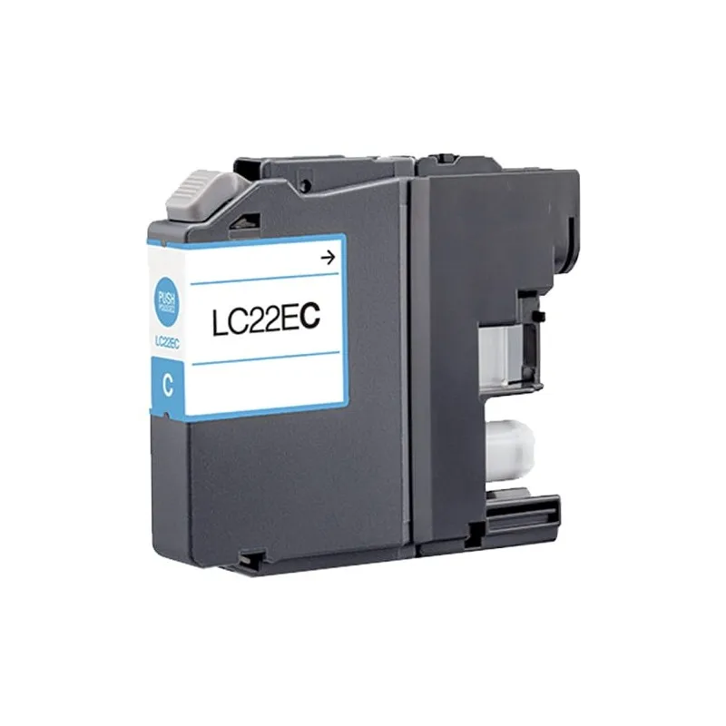 Alternative ink cartridge Brother cyan B22EC, replaces LC22EC XBLC22ECC imprimirbien.com