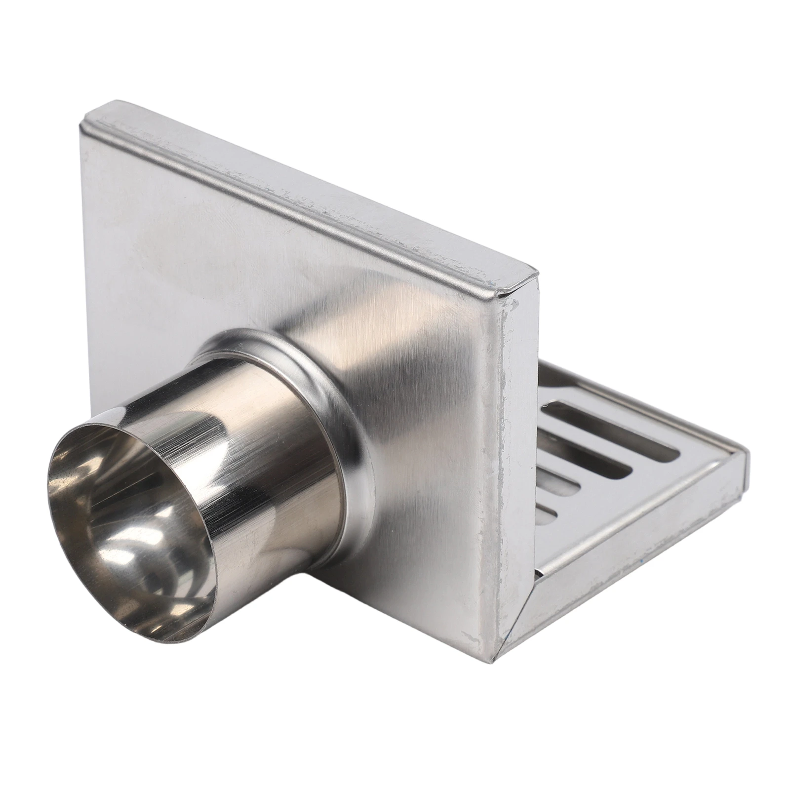 

Напольный слив из нержавеющей стали 304, L-образный, с боковым отводом, для углового монтажа в ванных комнатах, на балконах и кухнях