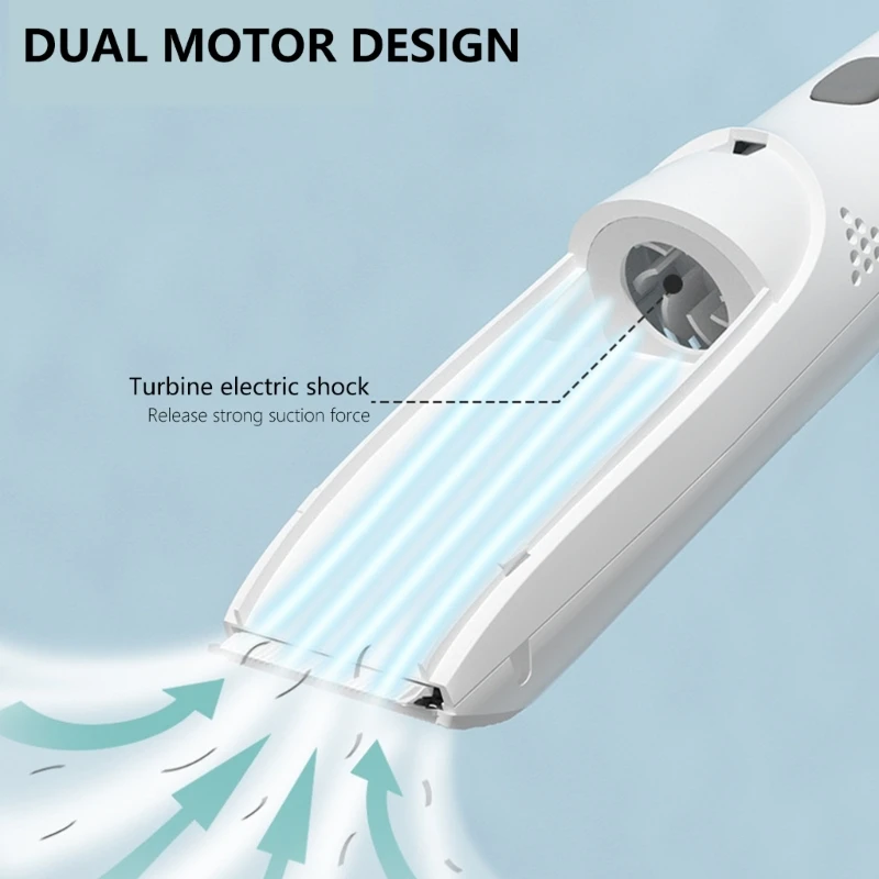 Cordless Haircut Machine Child Electric Hair Trimmer Baby Hair Trimmer Vacuum Hair Trimmer USB Rechargeable