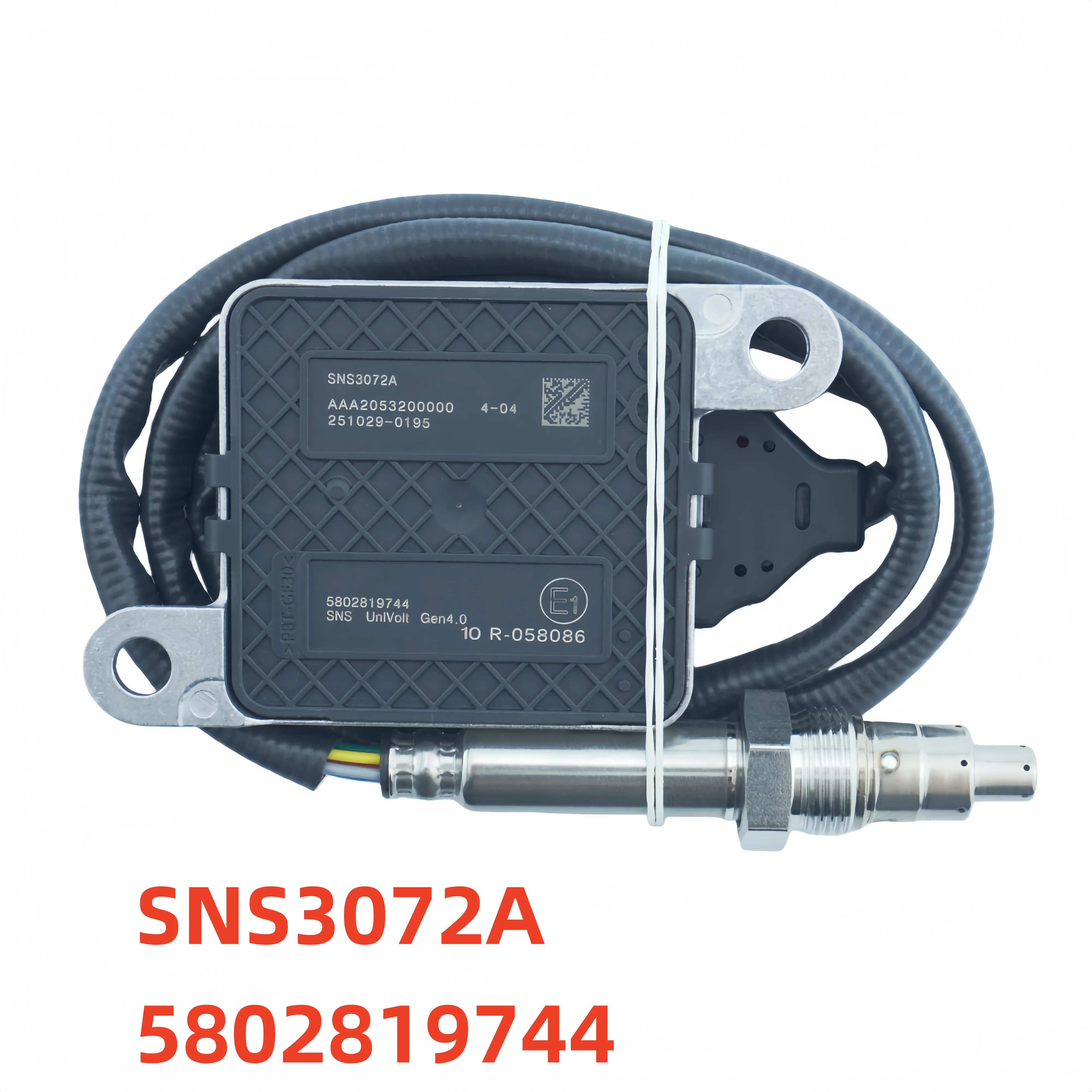 5802819744 SNS3072A Nuevo sensor de óxido de nitrógeno, IVECO Euro-6 Diario desde 2016-2019 Sensor de óxido, AAA2053200000 5802482142