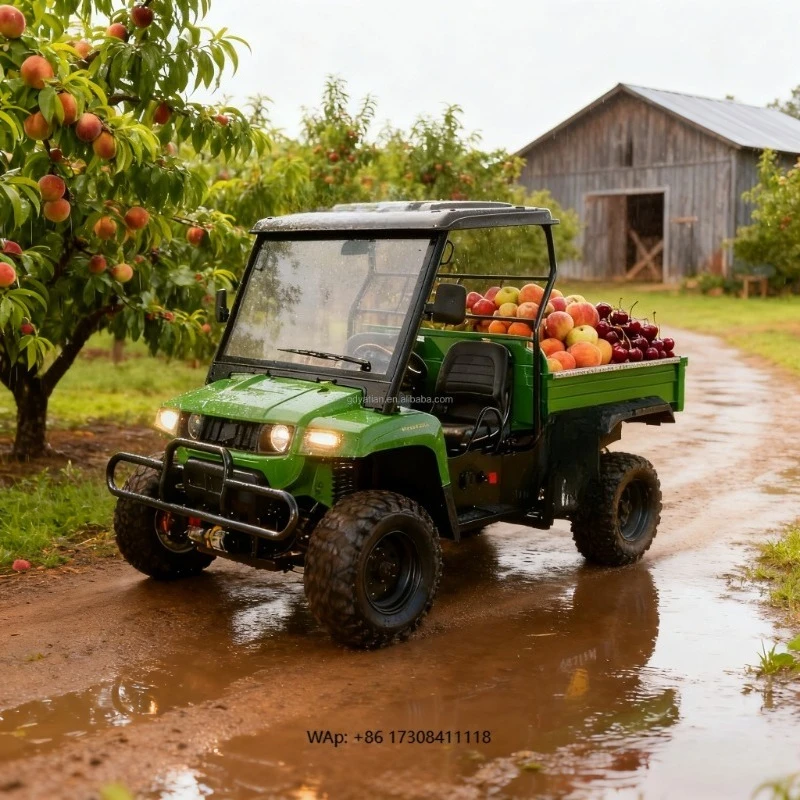 4 Wheel Agriculture Cheap Prices Electrical Utility Terrain Vehicle