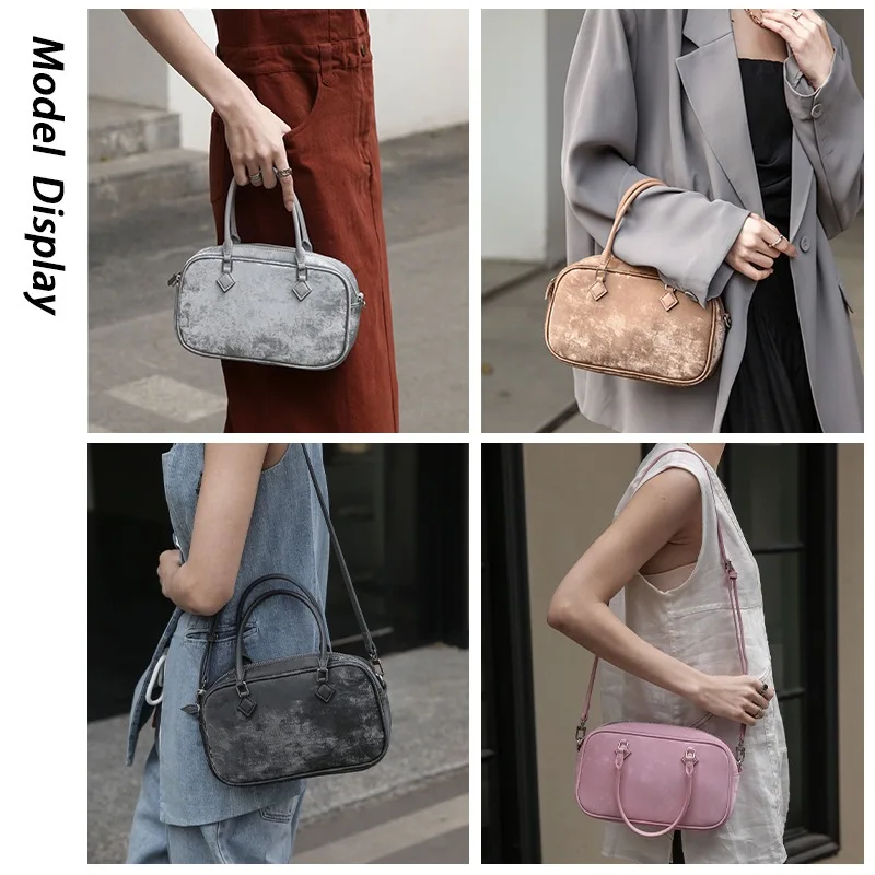 Mini torebka damska torebka Crossbody z naturalnej skóry Donna z paskiem na ramię do luksusowej mody