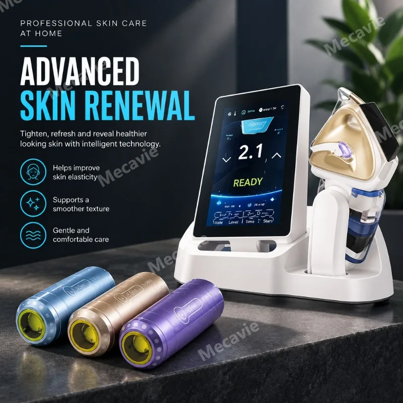Standby Advanced Multi Probe Skin Care Device With Touch Screen Interchangeable Handpieces Adjustable Intensity 11.11 Promotion