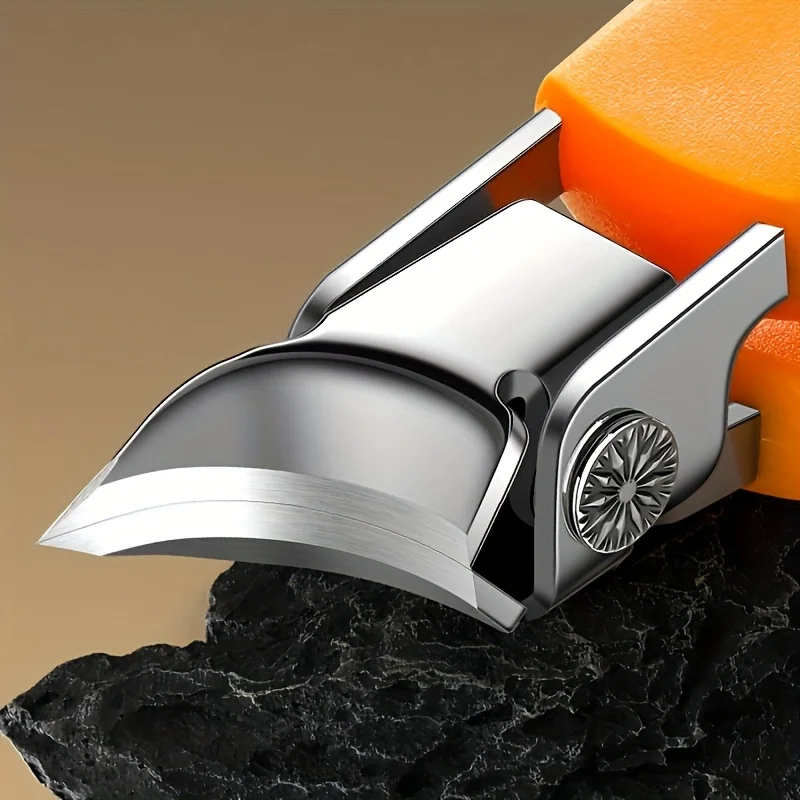 Heavy-Duty Professional Nail Clippers for Thick & Hard Toenails Large Opening Anti-Splash Design Ultra-Sharp Blade