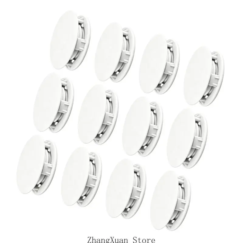 Magnetische Vorhangverbindungen, 12 Stück für transparente Vorhänge und Badewannenabtrennungen, 3 x – Detail 9