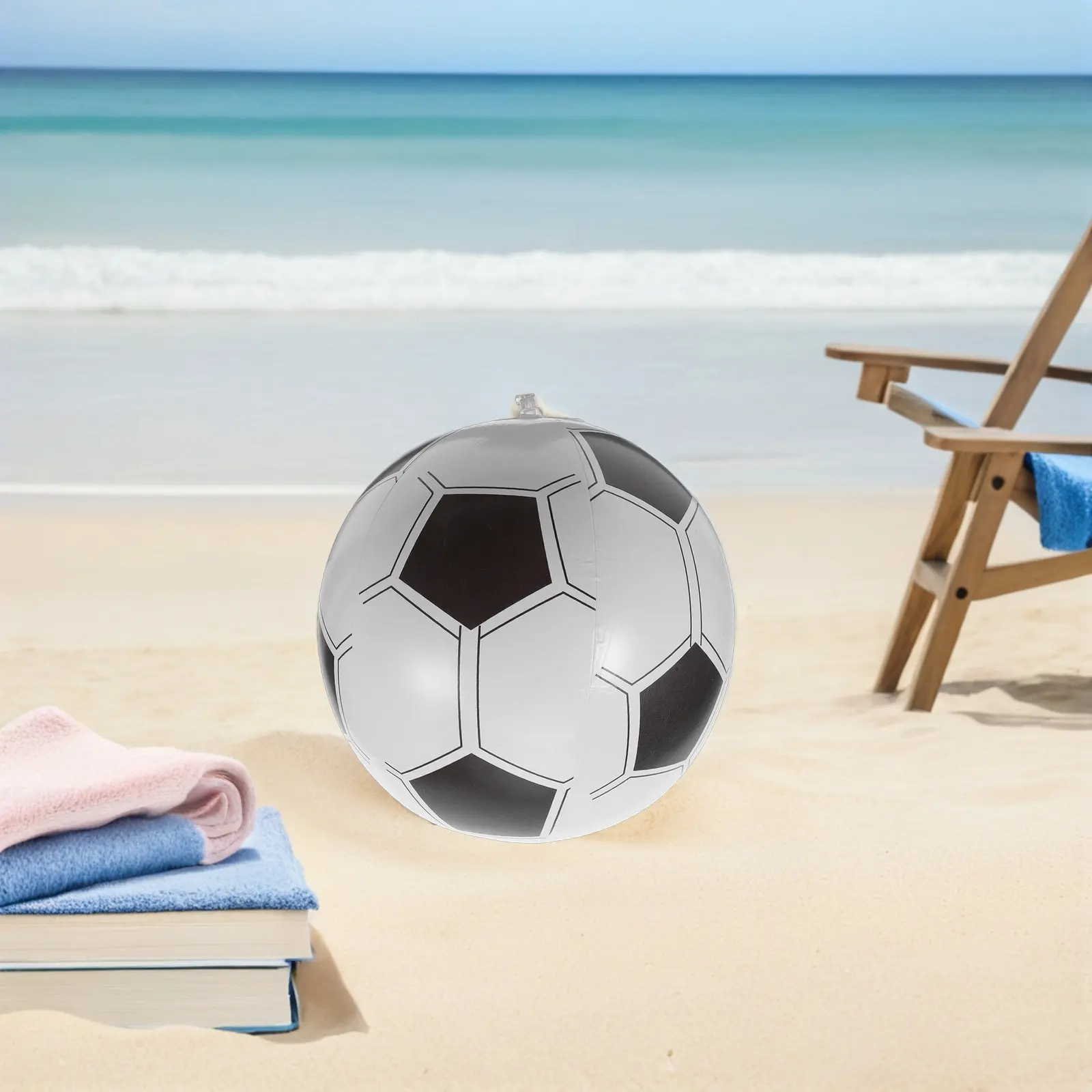 

Набор из 6 надувных футбольных мячей для игр на открытом воздухе, пляжа, бассейна, детских праздников