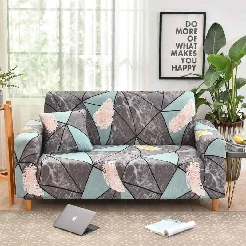 1PC Elasticity Sofa Cover for Living Room Armchair Protector Couch Cover Bohemian Mandala Slipcover Universal Spandex Case 소파 커버