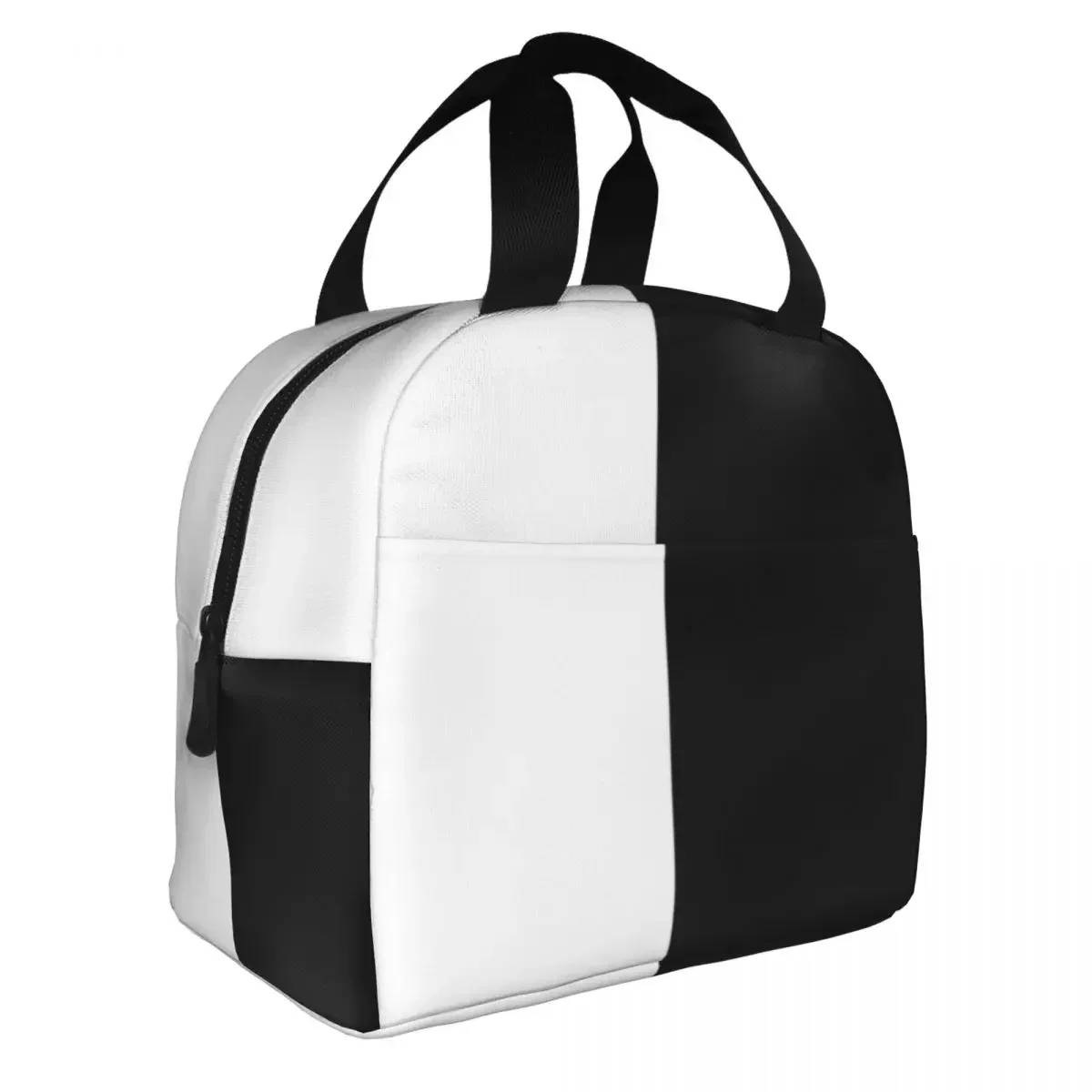 Ethan Markiplier Mark Black And White Split Lunch Bag Cooler Thermal Insulated Lunch Box for Women School  Picnic Food Tote Bags