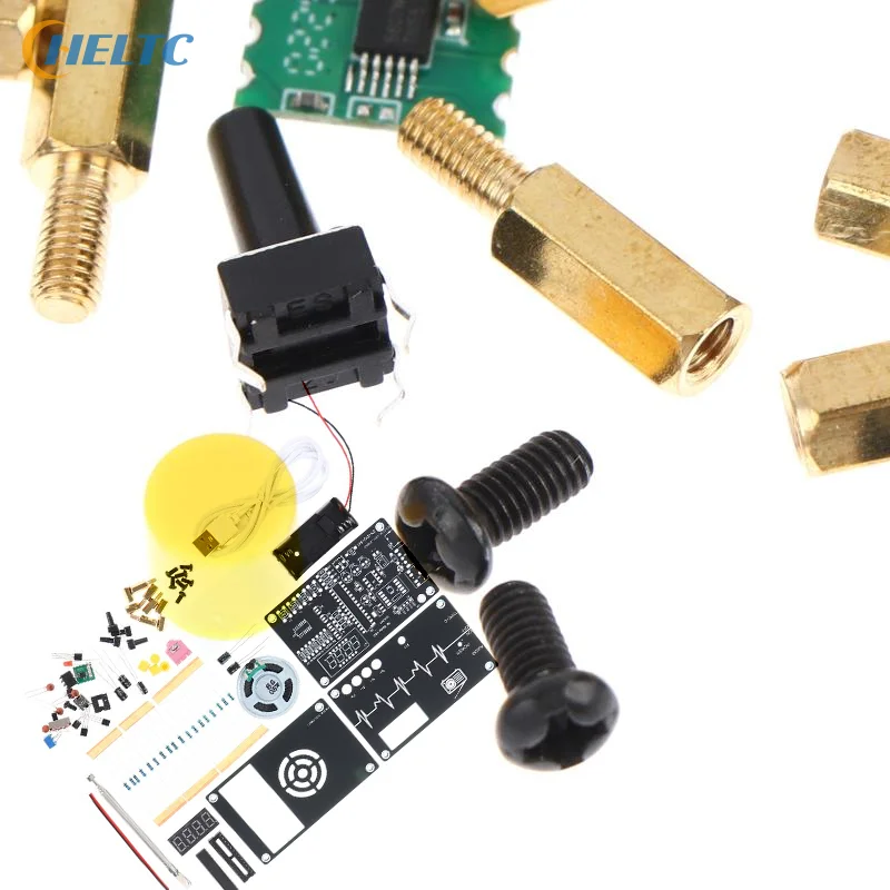 

87-108 МГц DIY FM-радио комплект для практики пайки для школы электронное обучение образовательные принадлежности DIY свободные детали 87-108 МГц