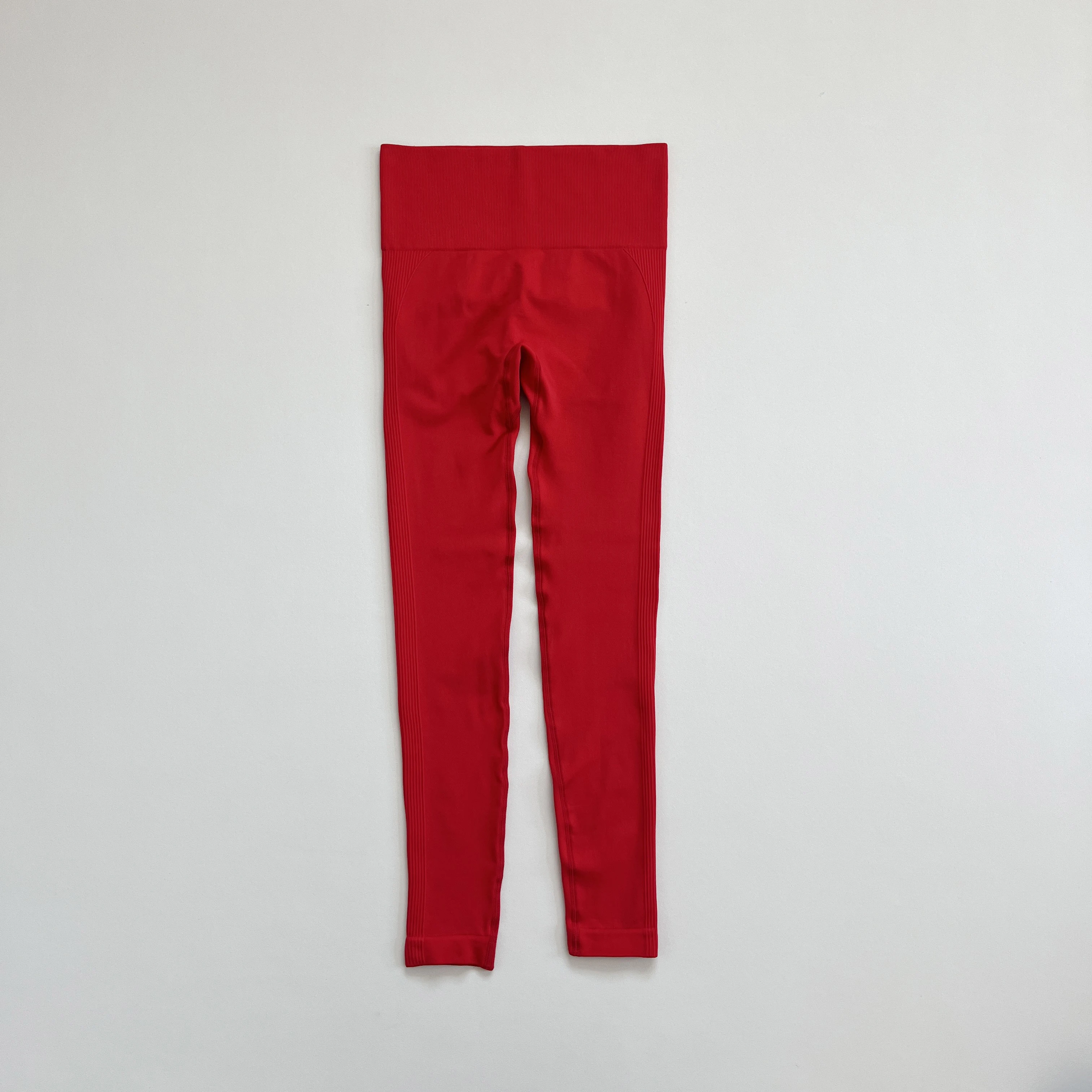 سراويل ضيقة نسائية بألوان متعددة، طراز أساسي عالي المرونة وقصة ضيقة، سراويل كاجوال لجميع المواسم