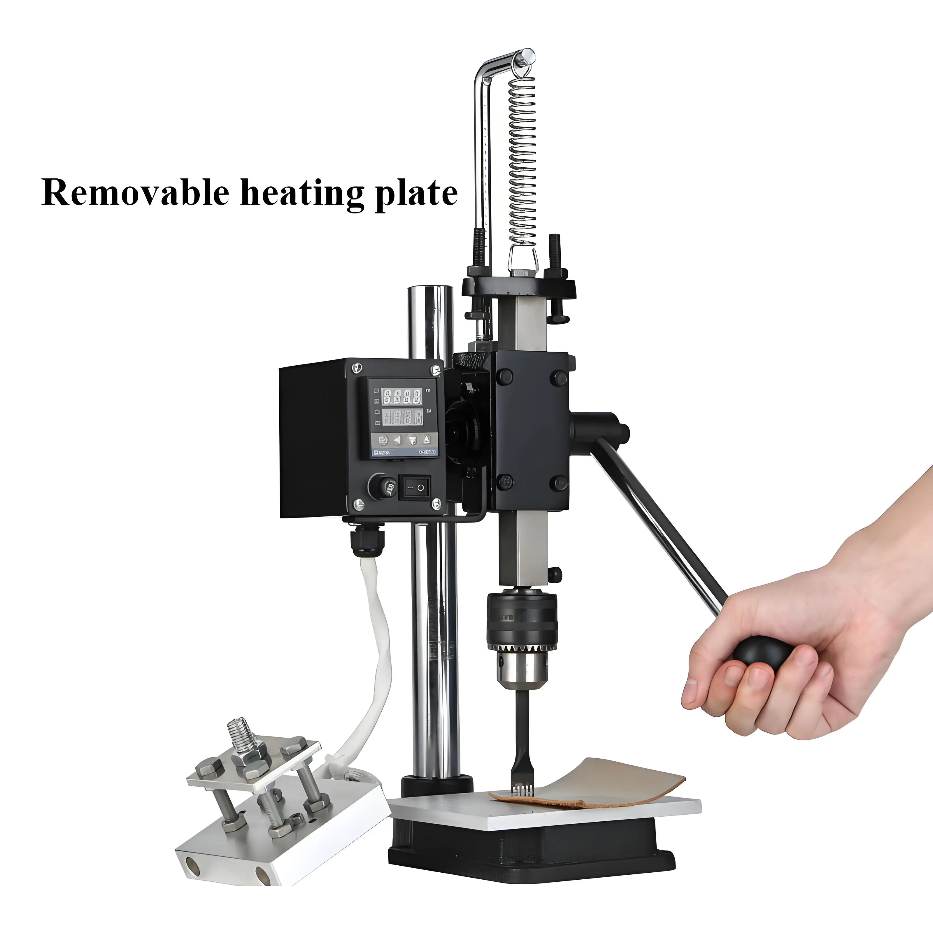 The Hottest Logo And Name Stamping Machine For Leather Leather Pu Stamping Machine Leather Hot Foil Stamping Machine 4