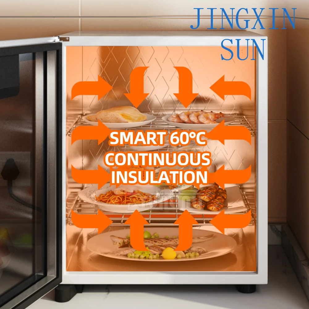 Commercial Food Display Cabinet 55L Showcase Winter Meal Thermostatic Cabinet  Intelligent Food Insulation Cabinet