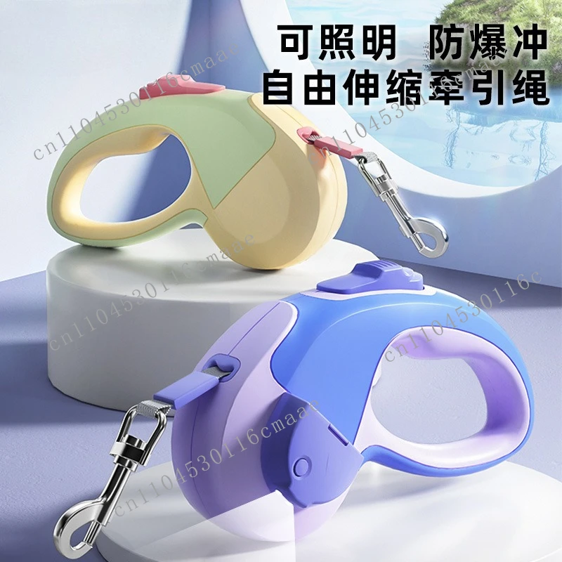 Pet automatic telescopic leash dog walking rope medium and small dog chain leash dog supplies
