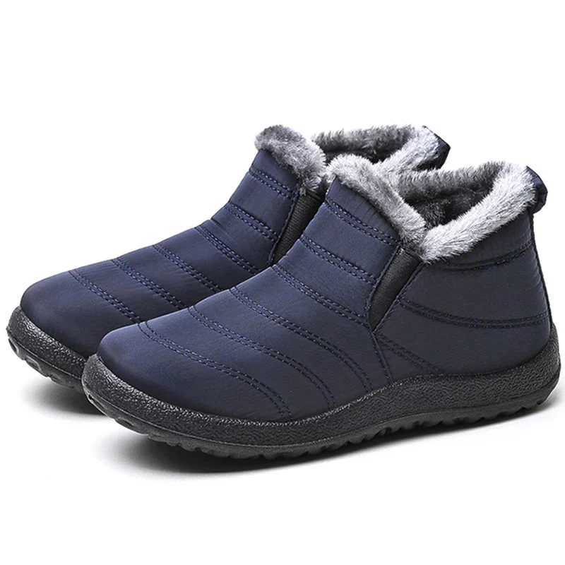 Zapatos de hombre, zapatillas de deporte de invierno de tendencia para hombre, zapatos de invierno con piel, zapatillas informales, zapatos