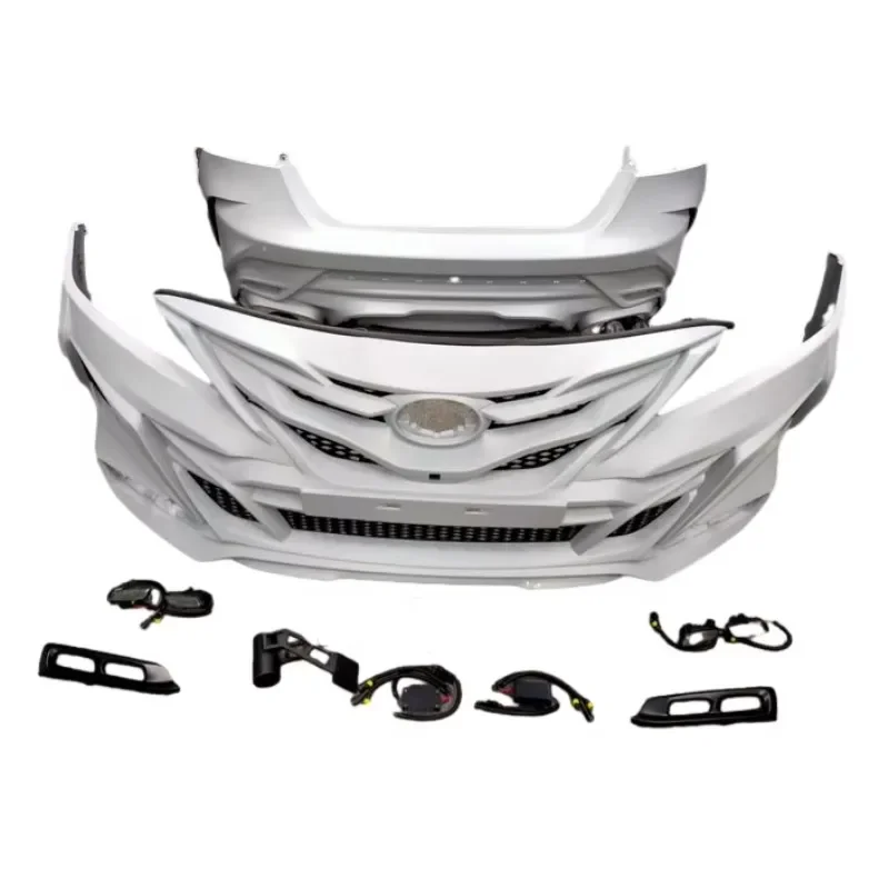 

BR C-Car Parts Bodykit Front Bumper Grille for to YO TA Camry 2018-2022 Modify to Kahn Bodykit FRONT and Rear Bumper