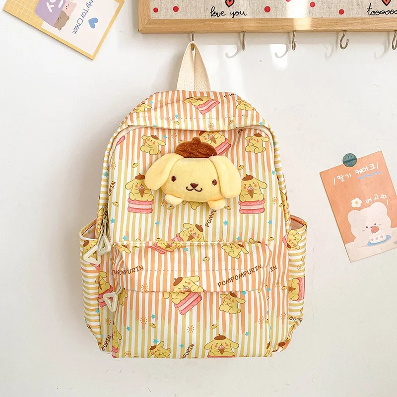 Sanrio's New Children's Schoolbag, Cute Cartoon Burden-Reducing Kindergartenbackpack, High-Looking,lightweight and Versatile Bag