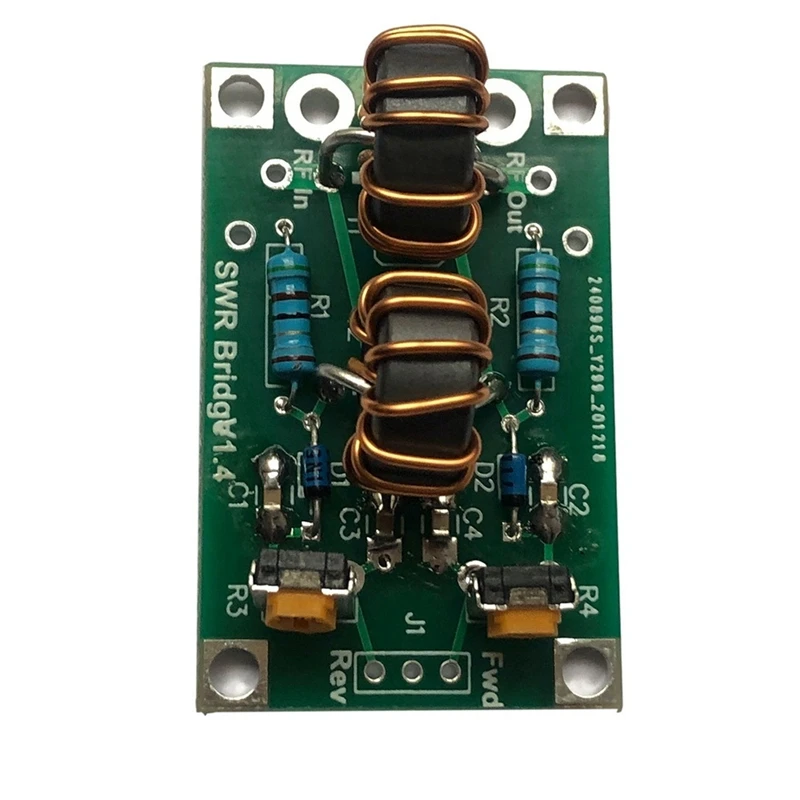 Imagem -03 - Ponte de Reflexão rf para Rede rf Kits de Montagem de Componentes Eletrônicos Ponte Swr 1.8m30mhz