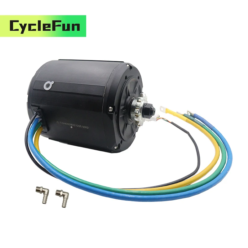 

QS138 90H 4000W 72V Electric Off-Road Motorcycle Scooter Motor With Water Cooling Liquid Cooled Mid Drive For High Performance
