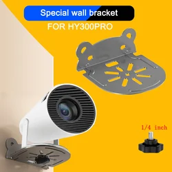DITONG ﻿ Wall Mount Projector Stand Compatible with HY300 Pro Projectors Sturdy Durable Metal Bracket