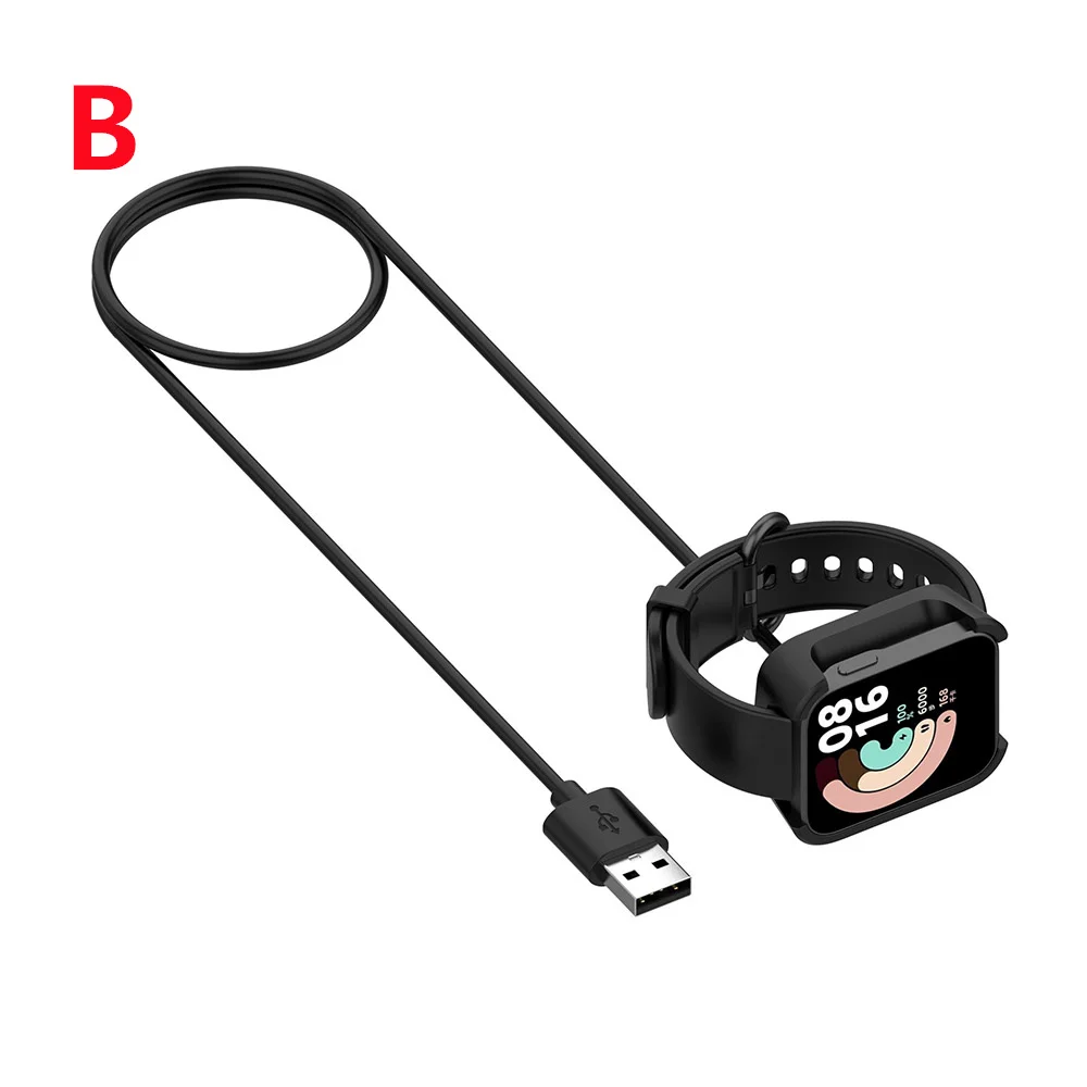 샤오미 미 워치 라이트 레드미 워치 충전기, 범용 수직 휴대용 고품질 고속 충전 케이블 세트, 마그네틱 포함, 1m