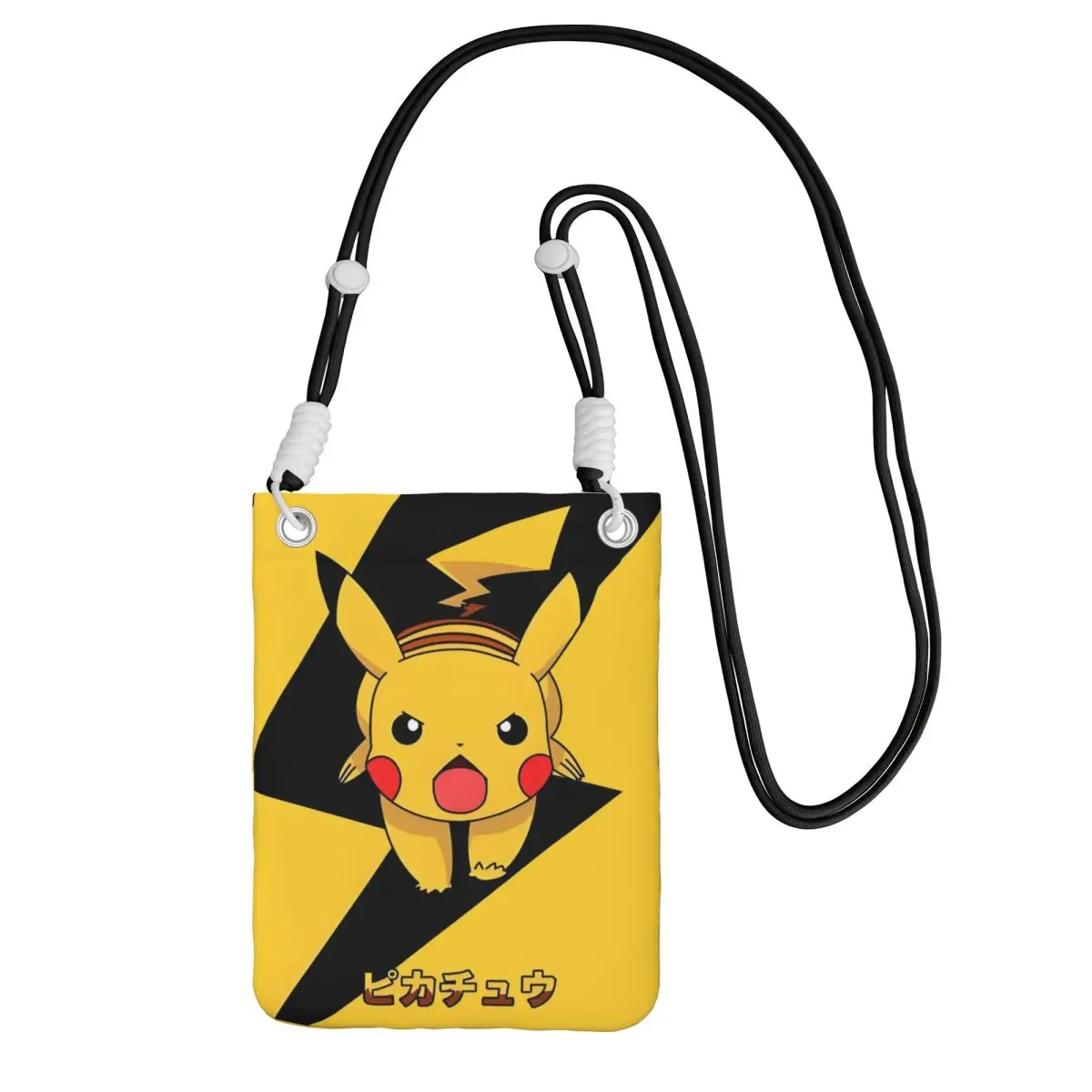 

Custom P-Pikachus Mobile Phone Bag for Women Men Cool Cute Shoulder Crossbody Bag Card Bag Mini Shoulder Purse Wallet
