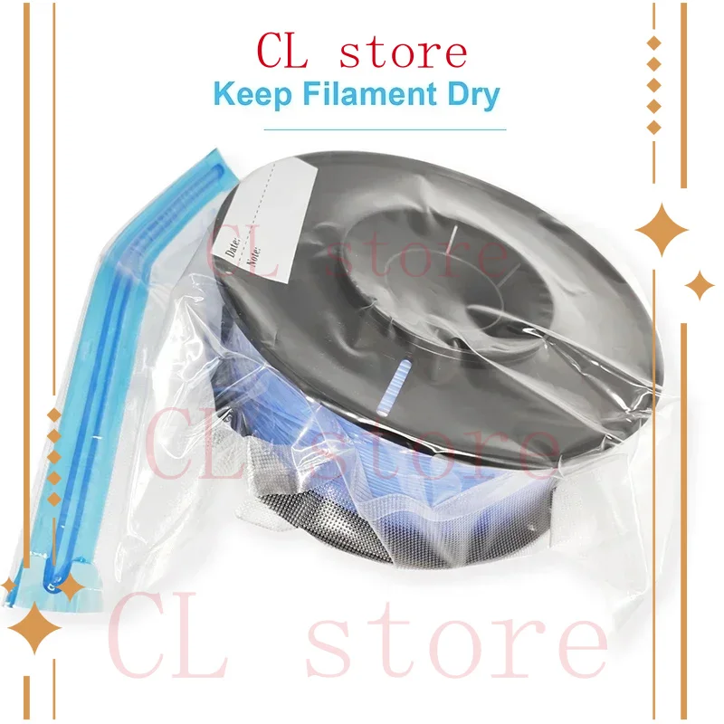 

Сумка для хранения нити для 3D-принтера, вакуумные герметичные пакеты для нити PLA, сушилка, безопасность, влагостойкие герметичные пакеты, сохраняют нить сухом