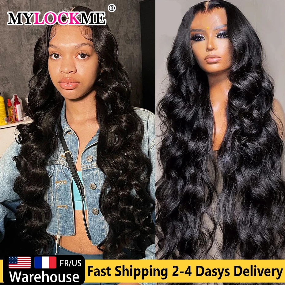 Body Wave 13x4 13x6 Lace Front Human Hair Wigs For Women Brazilian Transparent 360 Lace Frontal Wig 4x4 Closure Wig